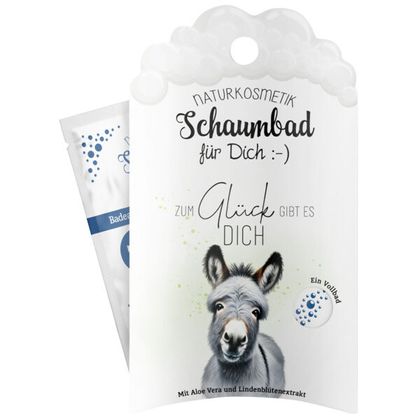 Schaumbad Esel Zum Glück gibt es Dich 40ml