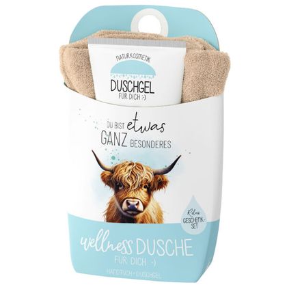 Wellnessdusche Hochlandrind Du bist etwas ganz besonderes
