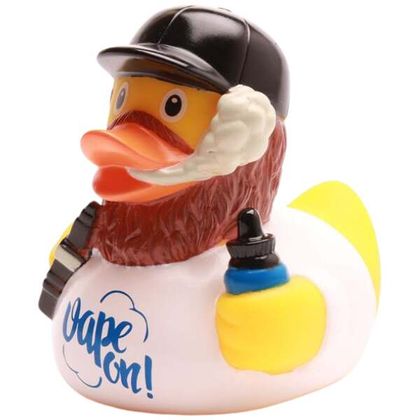 Dampfer Quietscheentchen-Gummiente 8.5cm