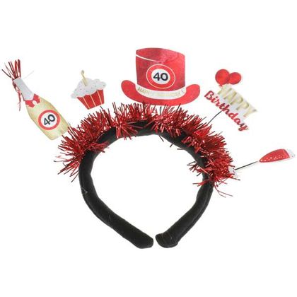 Haarreif 40. Geburtstag