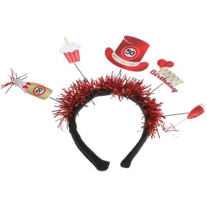 Haarreif 50. Geburtstag