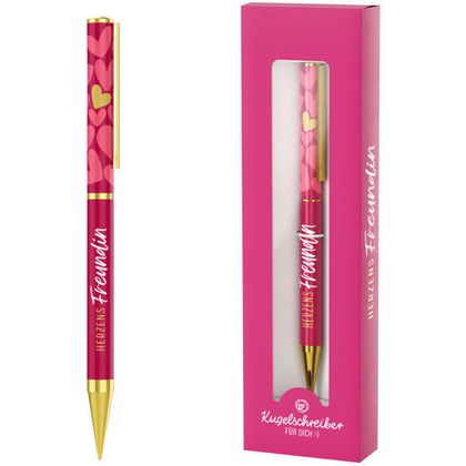 Kugelschreiber Herzensfreundin