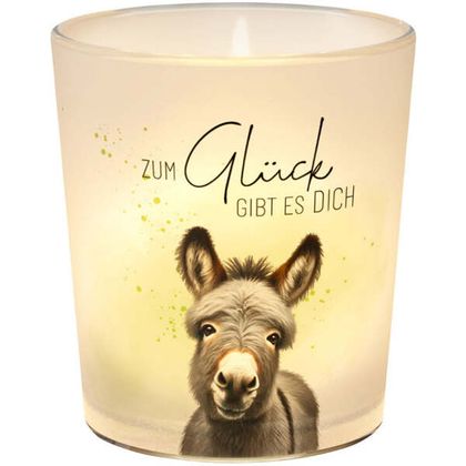 Teelicht Esel