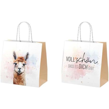 Geschenktüte Lama 15cm x 8cm
