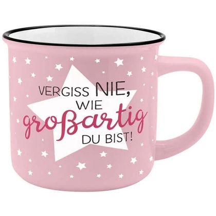 Lieblingsbecher Vergiss nie wie Grossartig Du bist