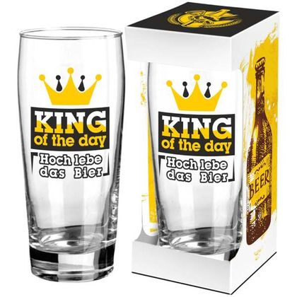 Bierglas King of the day 500ml
