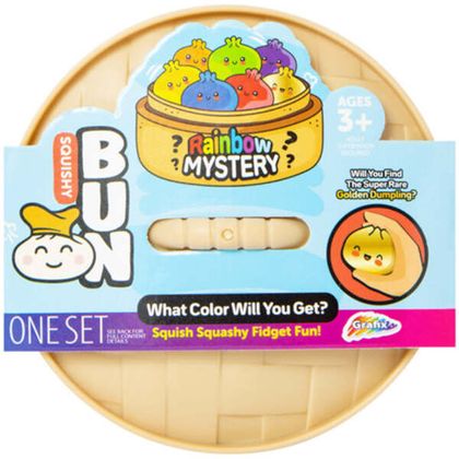 Rainbow Mystery Dumpling Squishy Bun Mini