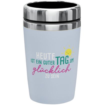 Thermobecher To Go Heute ist ein guter Tag 240ml