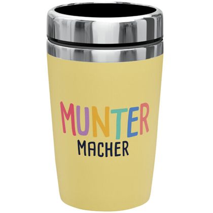 Thermobecher To Go Muntermacher Gelb 240ml