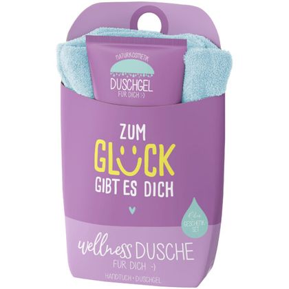 Wellnessdusche Zum Glück gibt es Dich