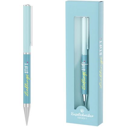 Kugelschreiber Petrol Lieblingsstift