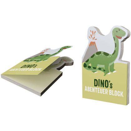 Notizblock Dino's Abenteuer Block 12cm x 8cm