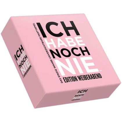 Ich habe noch nie Edition Weiberabend Spiel