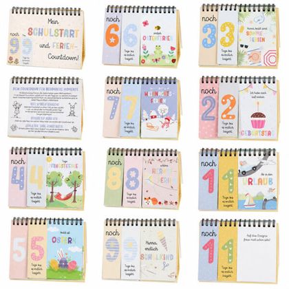Mein Schulstart und Ferienkalender Countdown