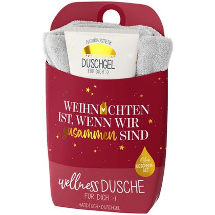 Wellnessdusche Weihnachte ist wenn wir zusammen sind