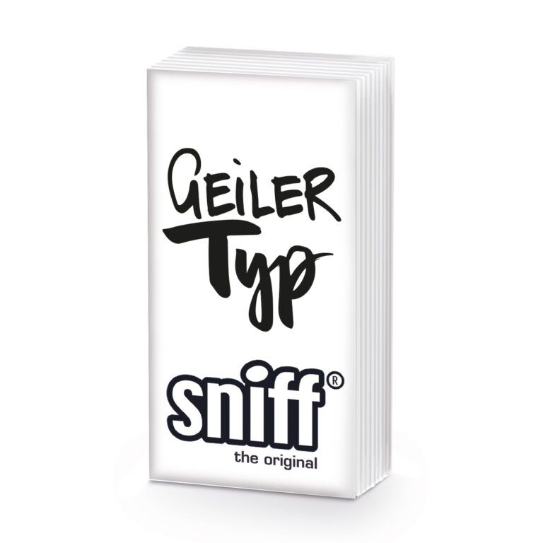 Sniff Geiler Typ Taschentücher