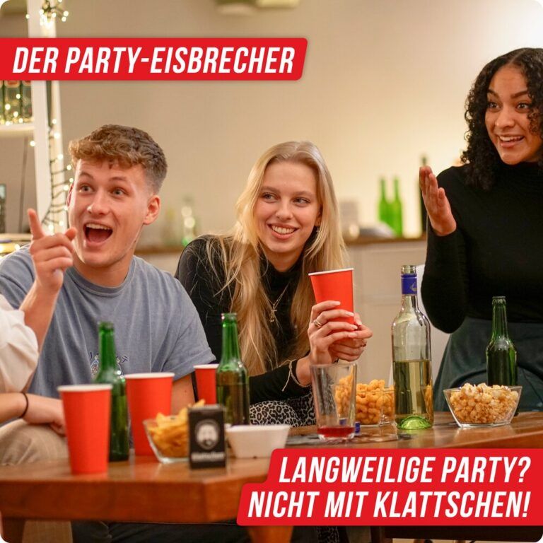 Denkriesen klattschen Spielkarten-Trinkspiel