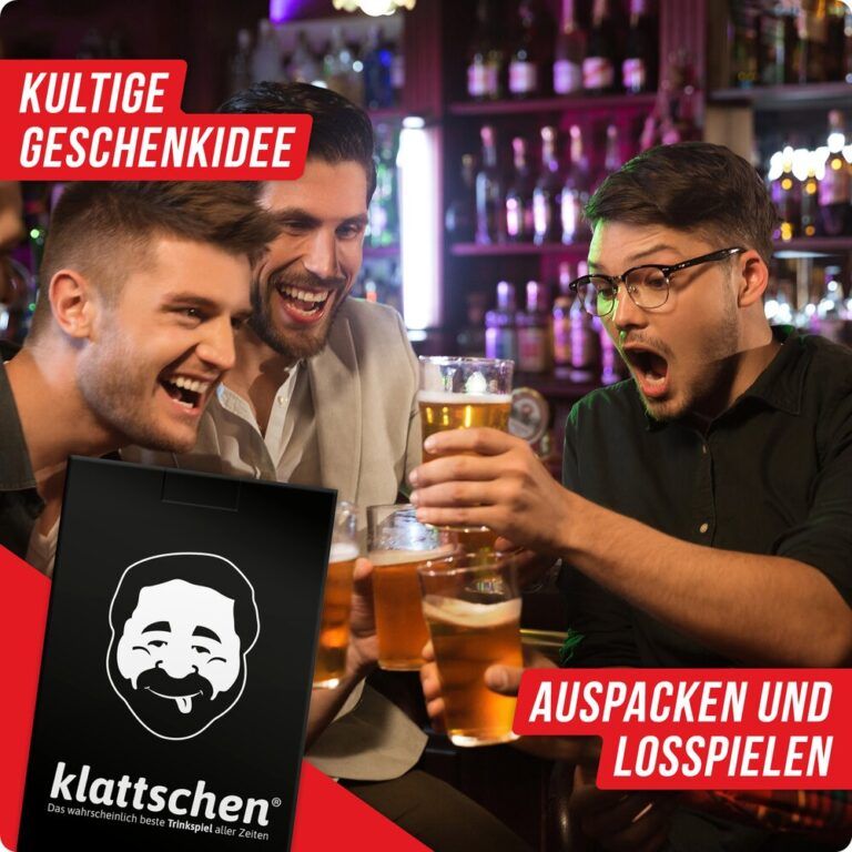 Denkriesen klattschen Spielkarten-Trinkspiel