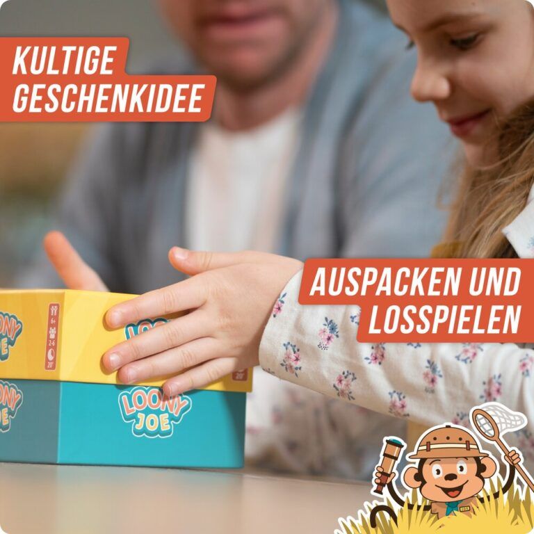Loony Joe - Das affenstarke Reaktionsspiel für Jung und Alt