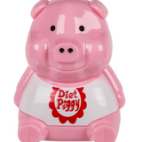 Diät-Schweinchen für den Kühlschrank