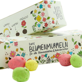 Bunte Blumenmurmeln