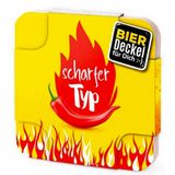 Bierdeckel Scharfer Typ 6 Stk.