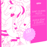 Omy Ausmalposter Lily 70cm x 100cm