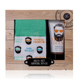 Badeset Hipster Style mit Socken in Geschenkbox