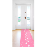 Teppich Läufer Geburt rosa 250x50cm