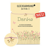 Glücksarmband Danke