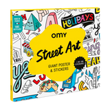 Omy Street Art Poster und Stickers