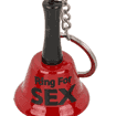 Metall-Schlüsselanhänger Glocke Ring for Sex