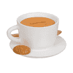 Spardose Kaffeetasse mit Schloss