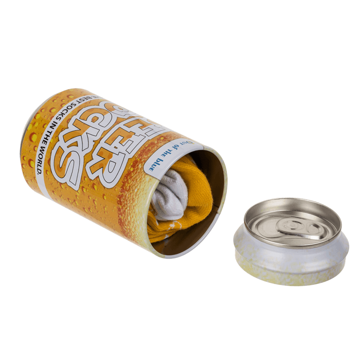 Bier Socken in der Dose